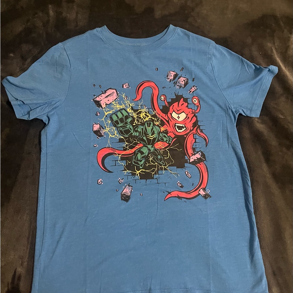 Cat & Jack Blue Graphic Tee